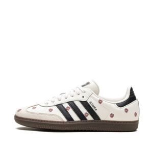 Adidas Samba OG Purple Floral Print Feminine Casual Sneakers Shoes Size US 5